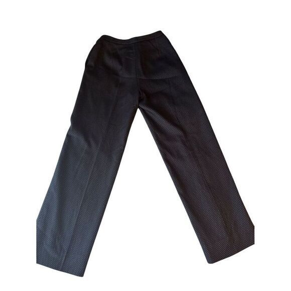 Women’s Houndstooth Checkered Dress Pants Size 2P Business Straight Leg - Picture 3 of 14